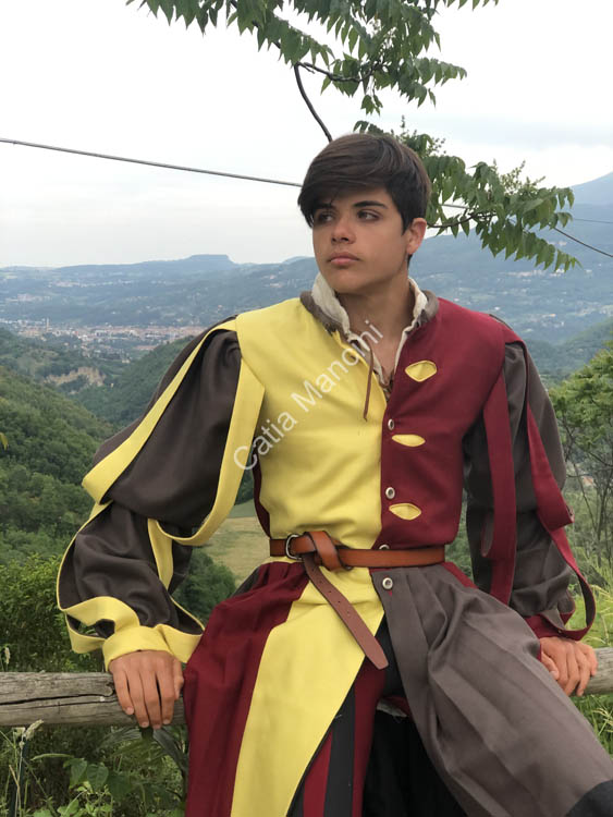 Vestito medievale sales